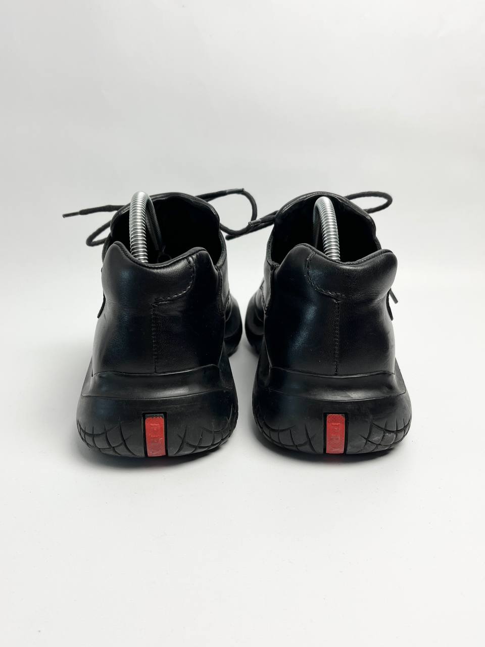 90s Prada Leather Iconic Shoes with Vibram Sole