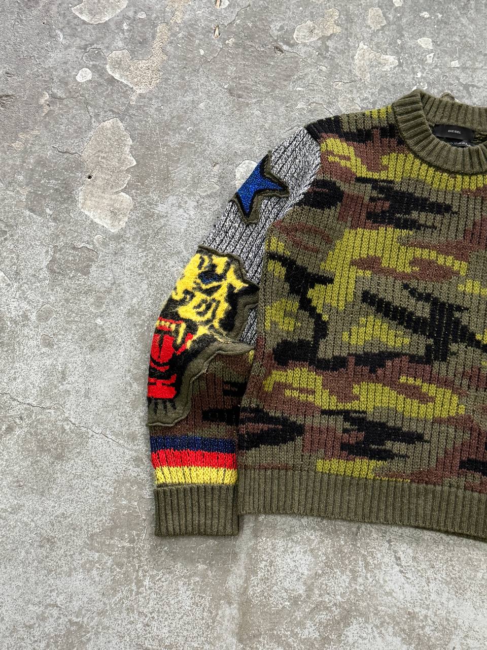 Diesel Y2K Wool Knit Sweater
