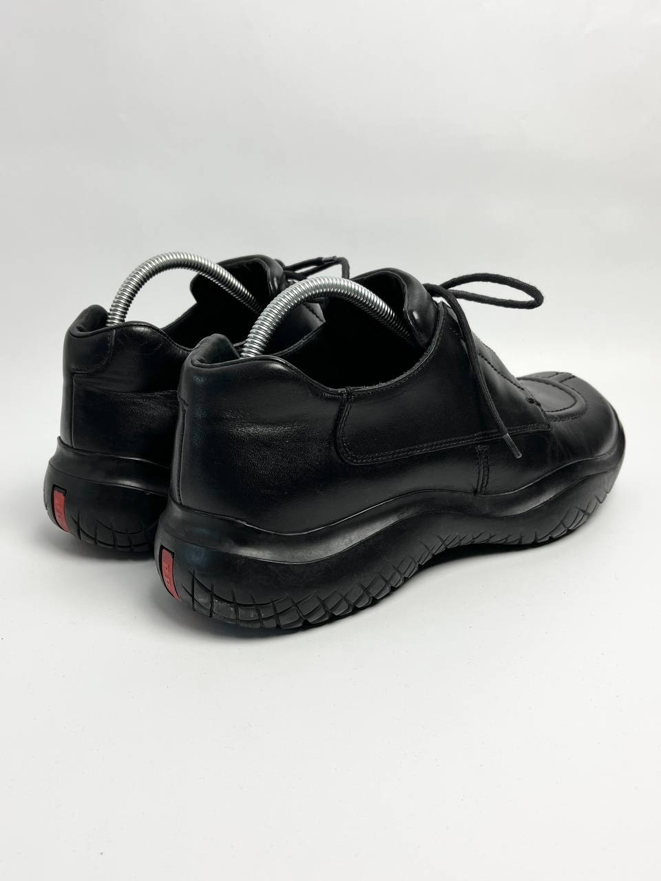 90s Prada Leather Iconic Shoes with Vibram Sole