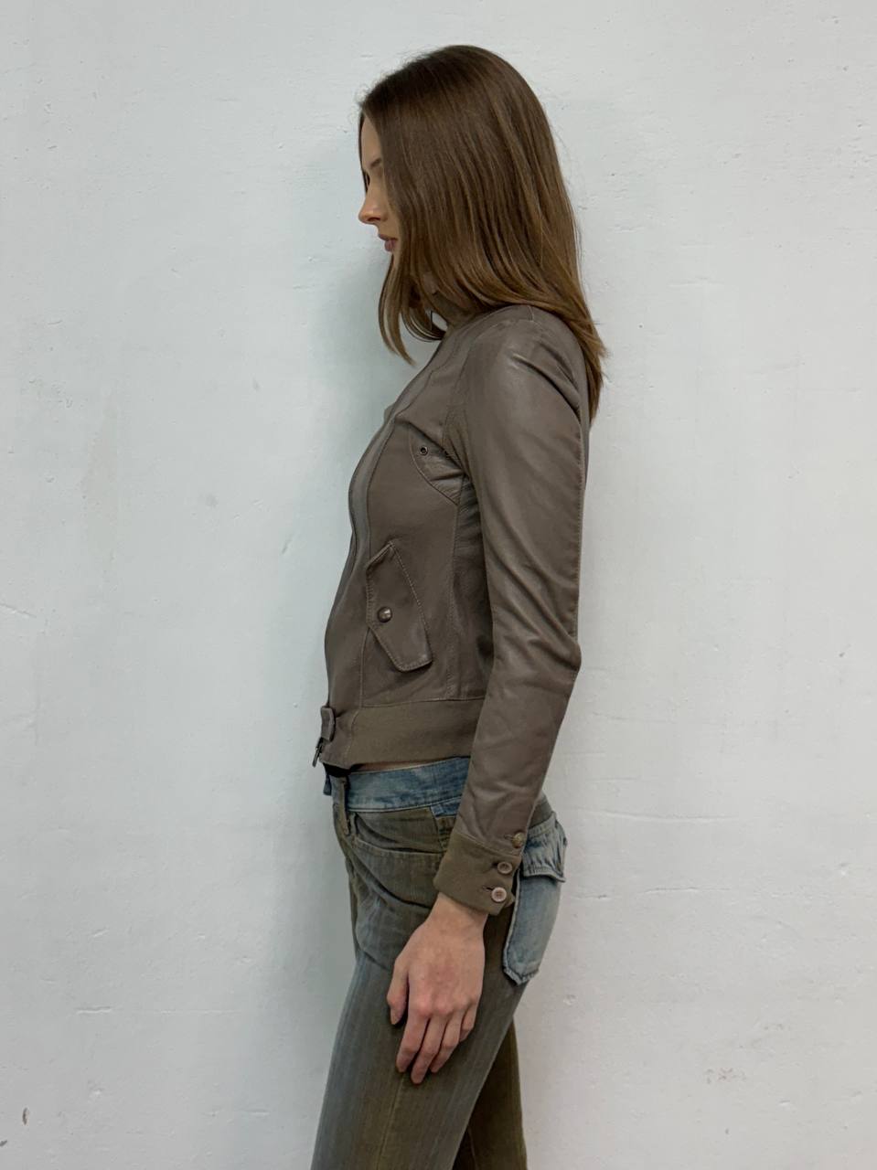 Vintage Genuine Leather Jacket