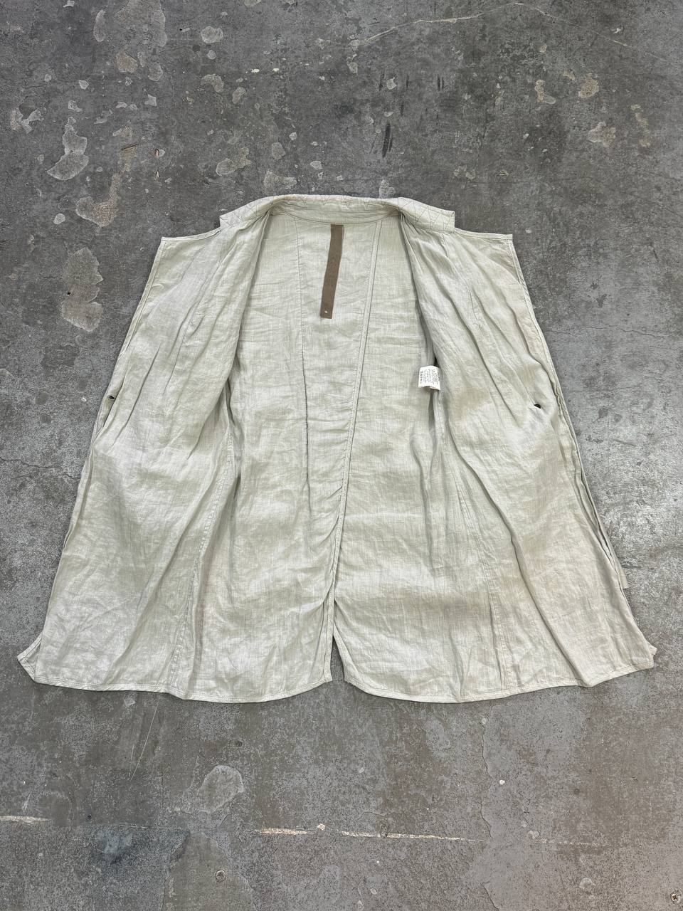 Isaac Sellam "Experience" Lambskin Leather & Silk Layered Jacket