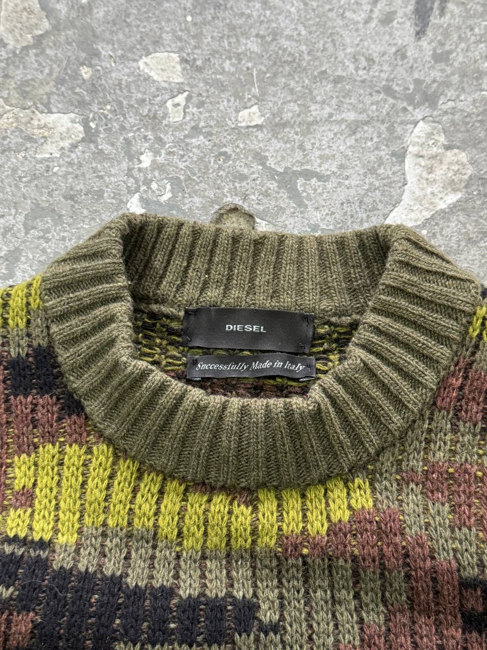 Diesel Y2K Wool Knit Sweater