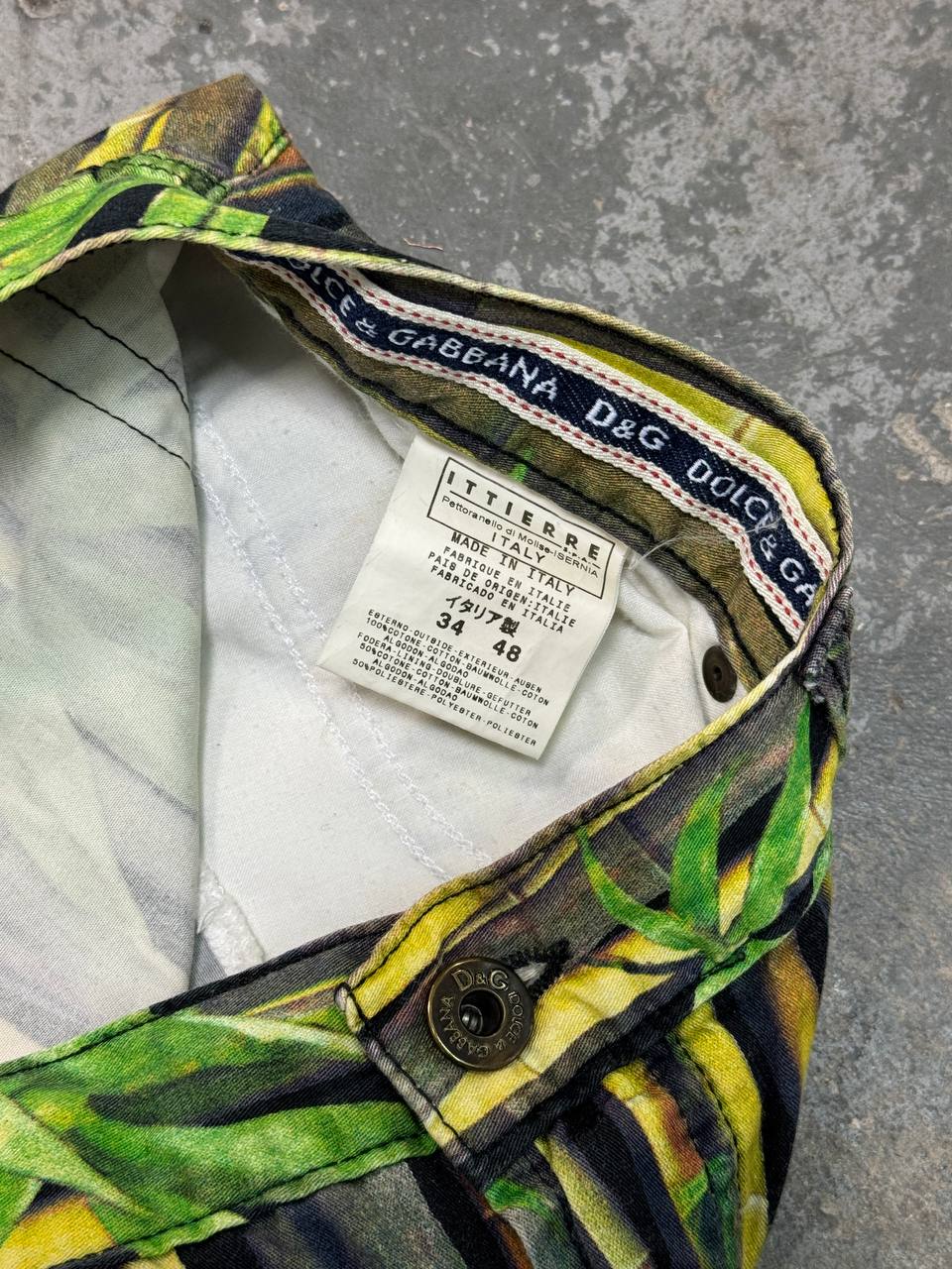 Archive Dolce&Gabbana Bamboo Pants