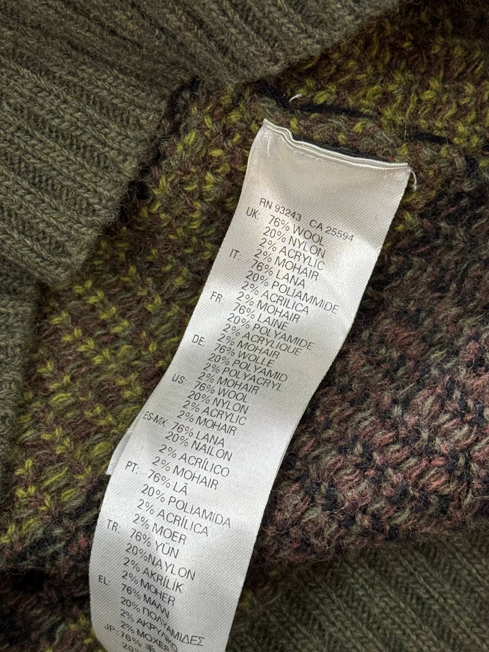 Diesel Y2K Wool Knit Sweater