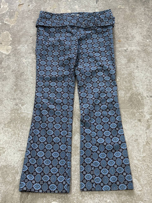 Prada S/S 2002 Medallion Print Pants