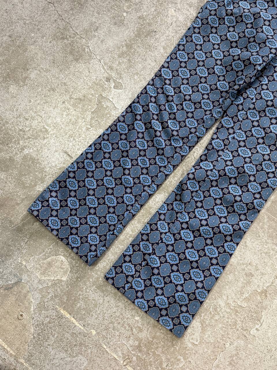 Prada S/S 2002 Medallion Print Pants