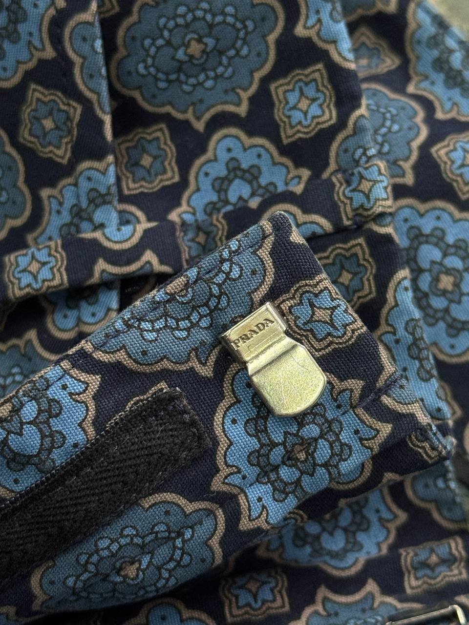 Prada S/S 2002 Medallion Print Pants