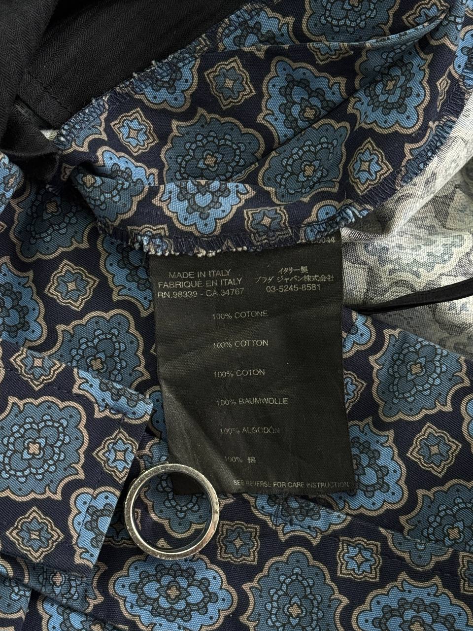 Prada S/S 2002 Medallion Print Pants