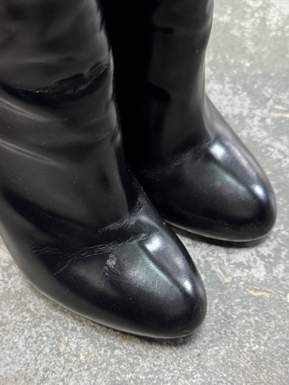 Gucci Leather Heeled Boots