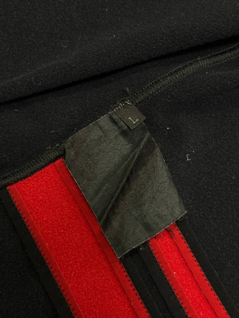 Prada Linea Rossa Tech Zip Sweatshir Red Tab