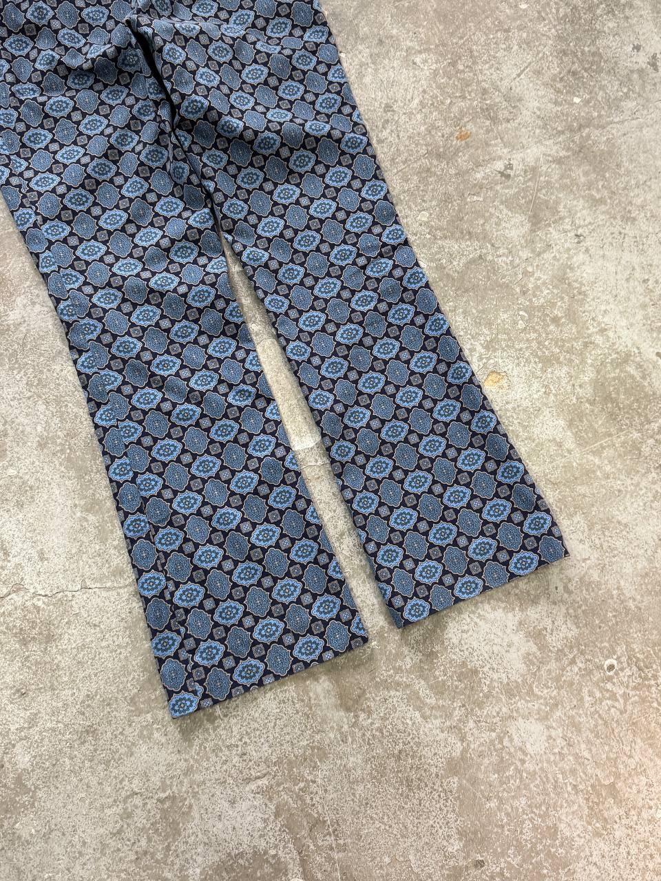Prada S/S 2002 Medallion Print Pants