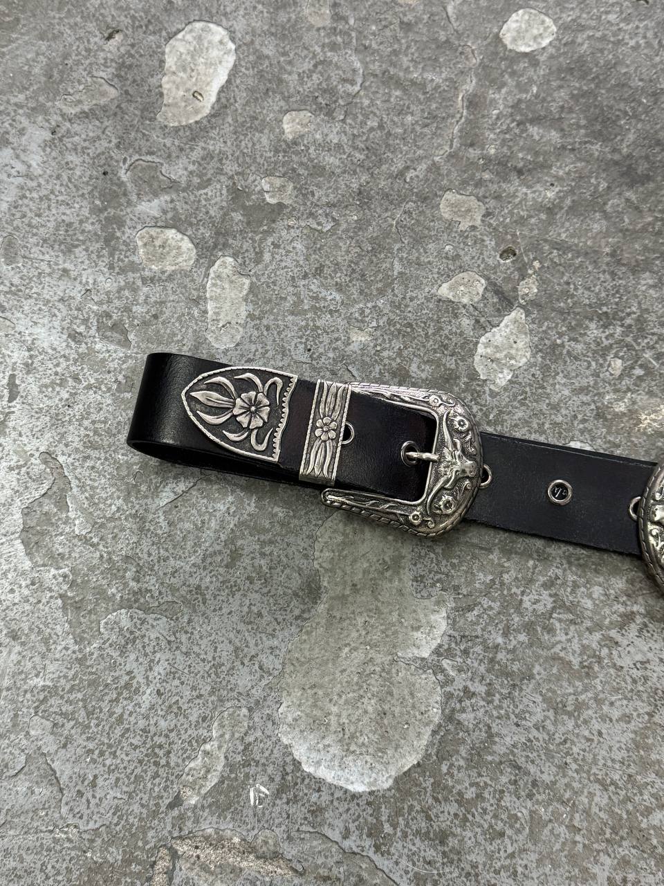 Vintage Genuine Leather Belt