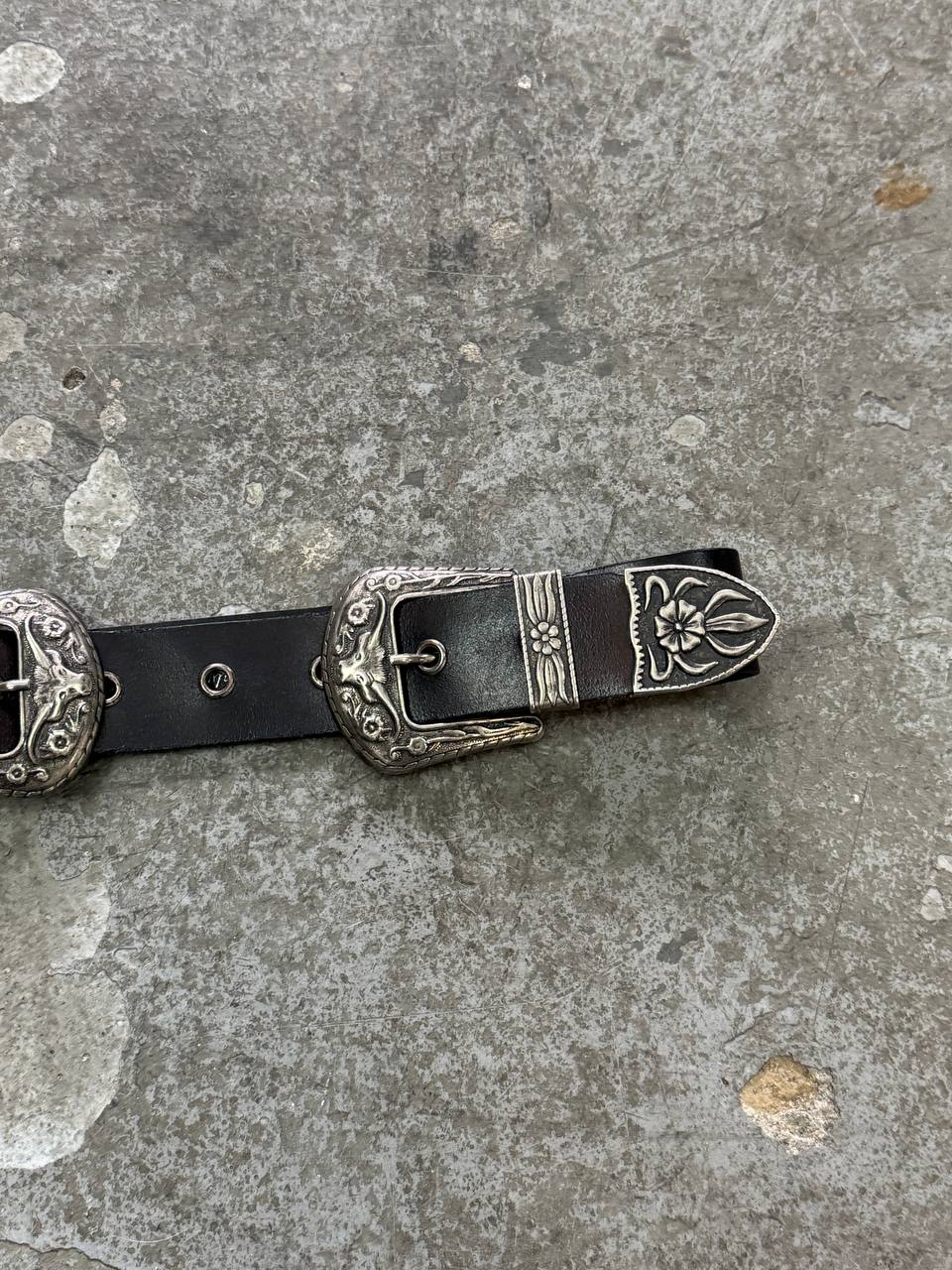 Vintage Genuine Leather Belt