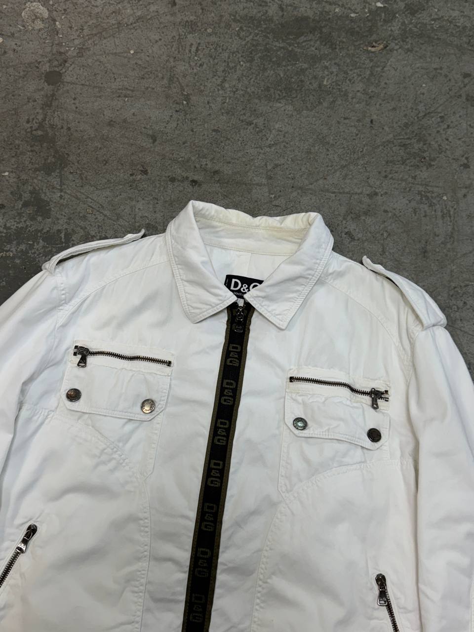 Vintage Dolce&Gabbana Denim Bomber Jacket
