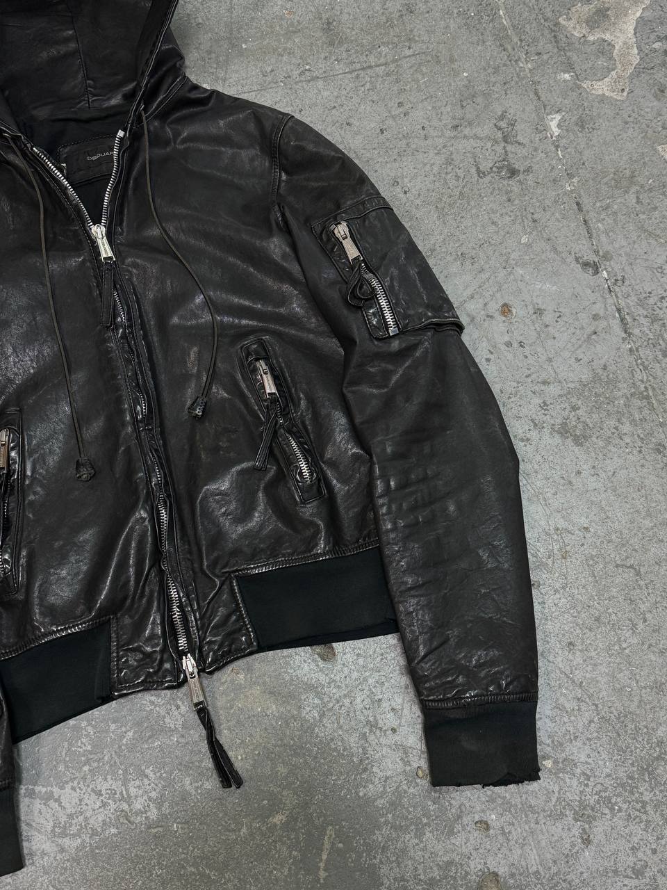 Vintage Dsquared Leather Jacket