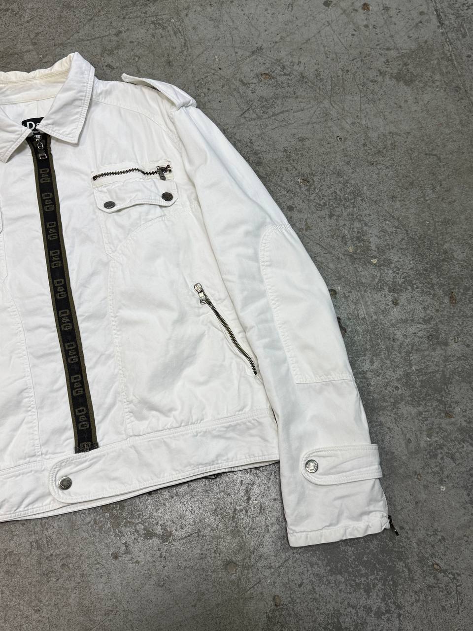 Vintage Dolce&Gabbana Denim Bomber Jacket