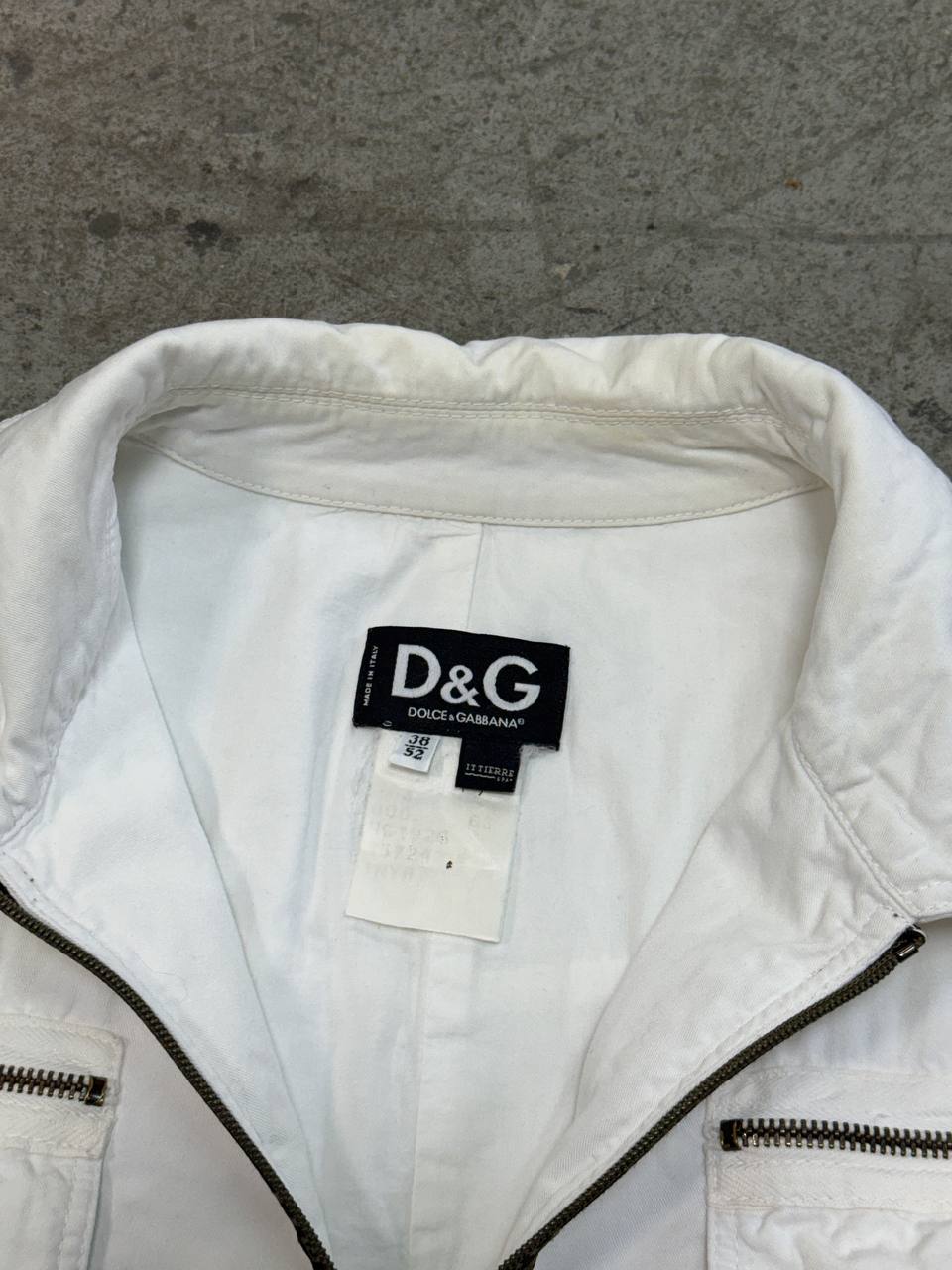 Vintage Dolce&Gabbana Denim Bomber Jacket