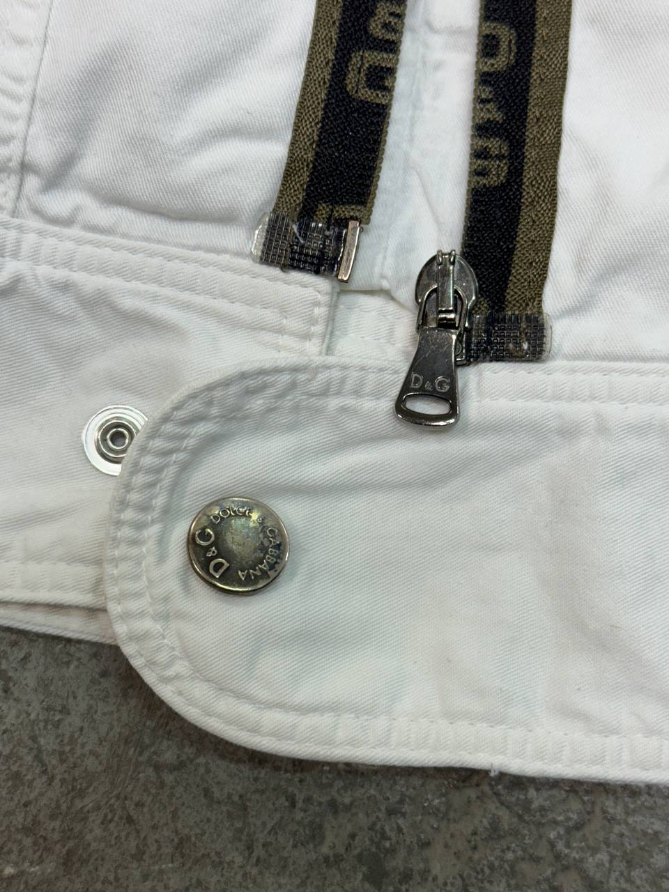 Vintage Dolce&Gabbana Denim Bomber Jacket