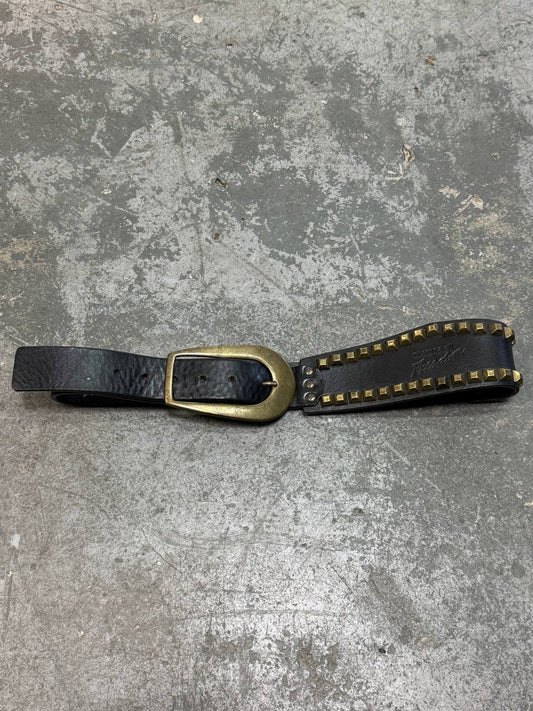 Roberto Cavalli Freedom Studded Leather Belt