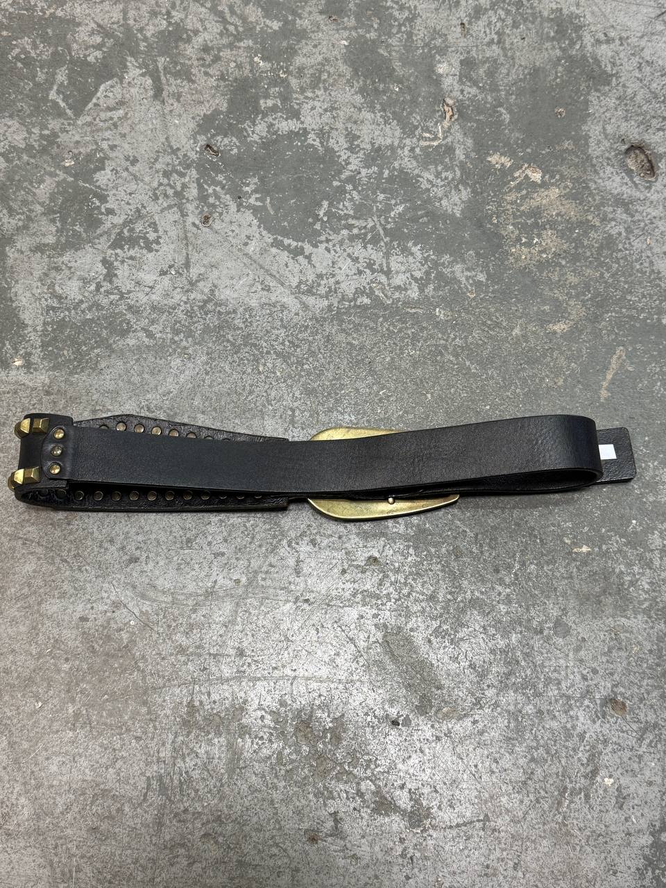 Roberto Cavalli Freedom Studded Leather Belt